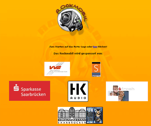Rockmobil-Homepage